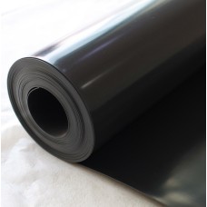 Геомембрана полиэтиленовая гладкая черная в рулоне 0,94 г/см3 2,5х6х100 мм