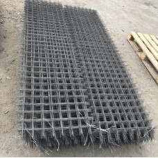 Сетка сварная в картах с квадратными вертикальными ячейками ЦАММ 2600х2100х2610х2110х6х50х150 мм ТУ 25.93.13-004-52757089-2021